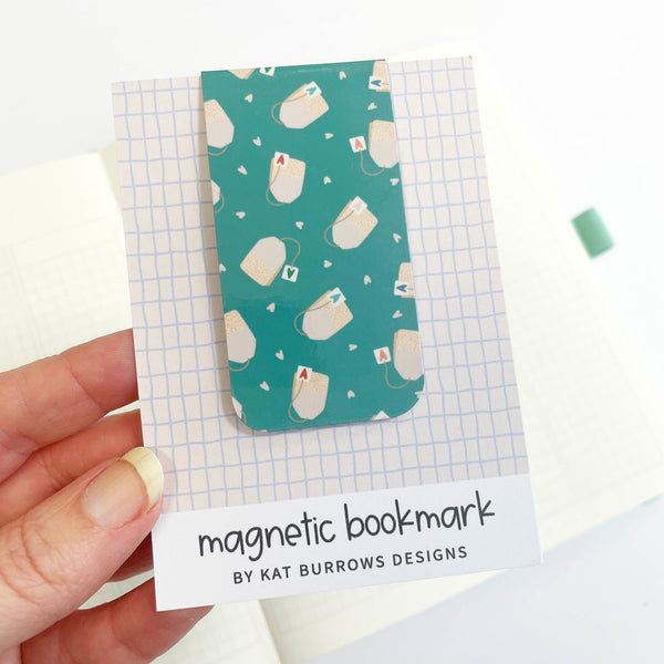 Magnetic Bookmark: Tea Bags