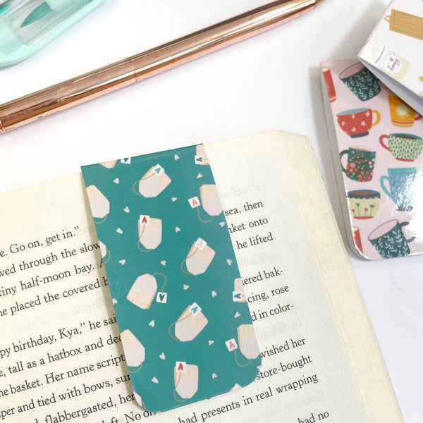 Magnetic Bookmark: Set of 3 Tea Lover