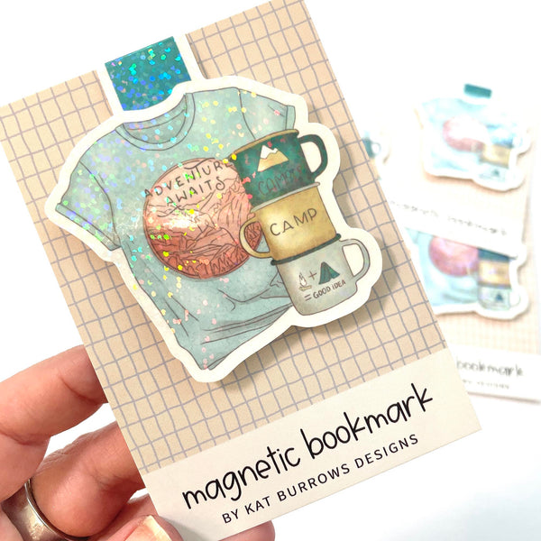 Magnetic Bookmark: Adventure Awaits