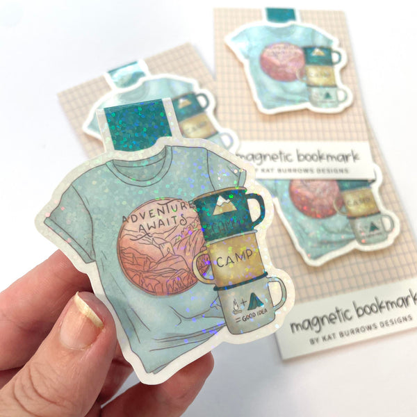 Magnetic Bookmark: Adventure Awaits