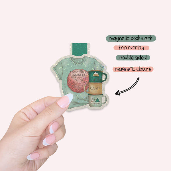 Magnetic Bookmark: Adventure Awaits