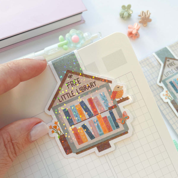 Magnetic Bookmark: Little Library