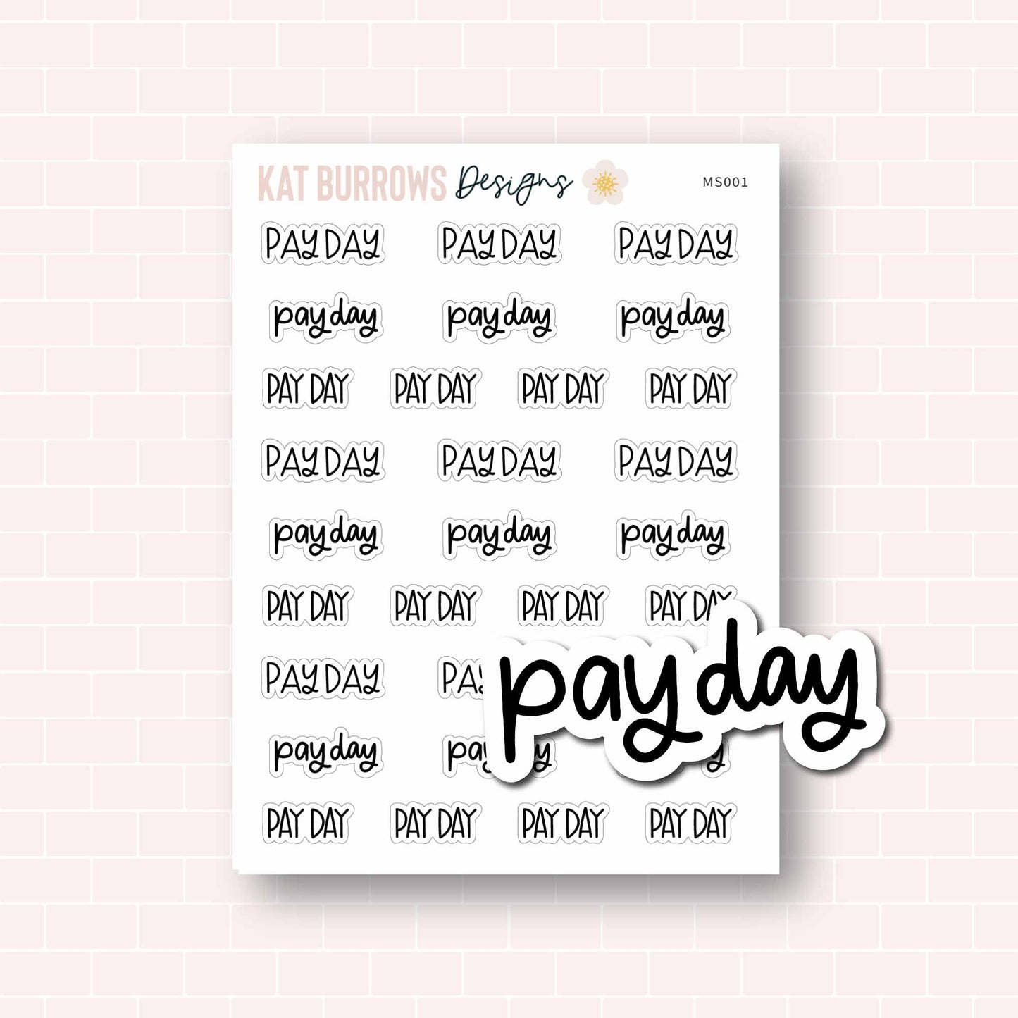Script: Pay Day