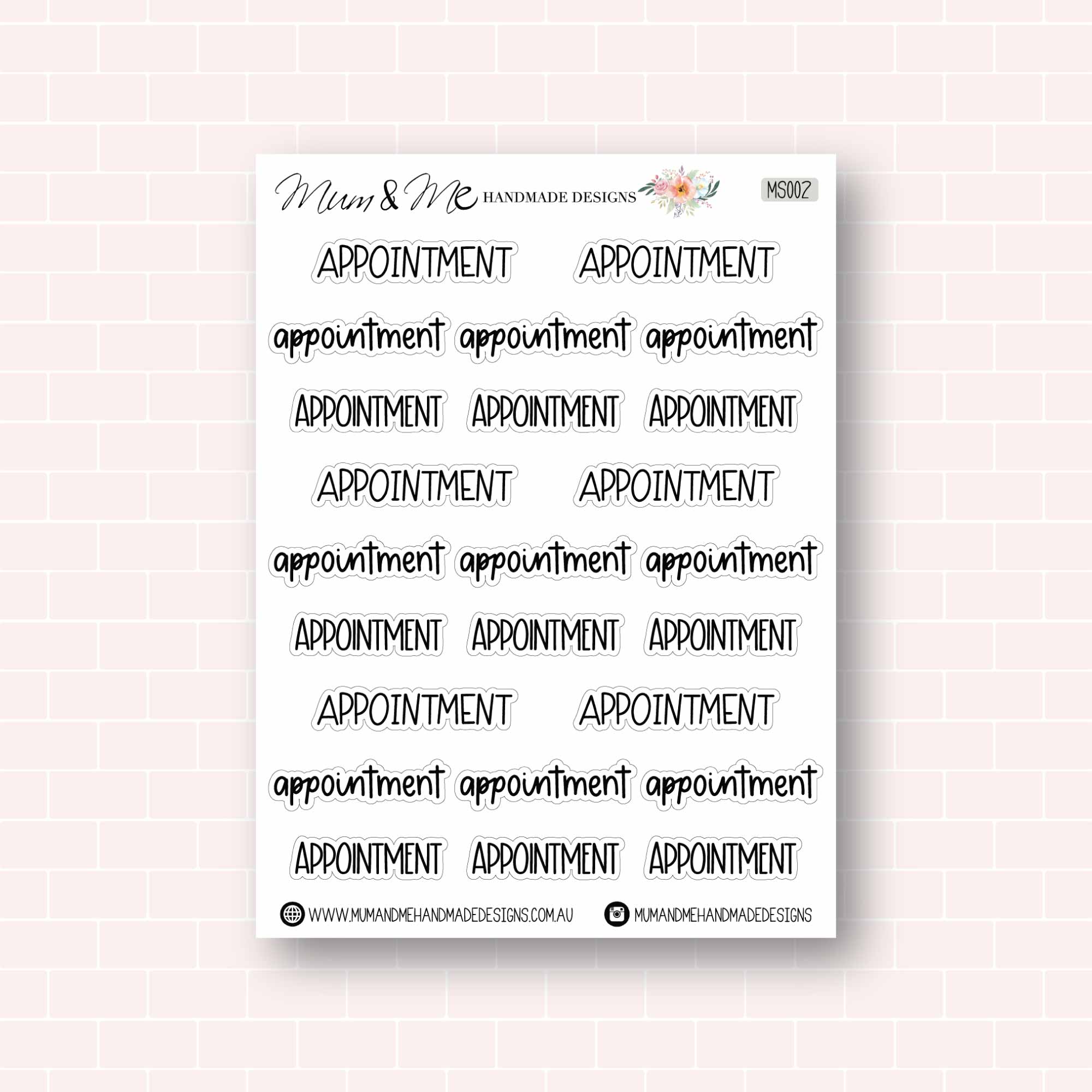 Script: Appointment
