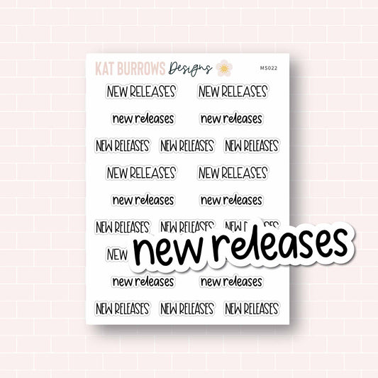 Script: New Releases