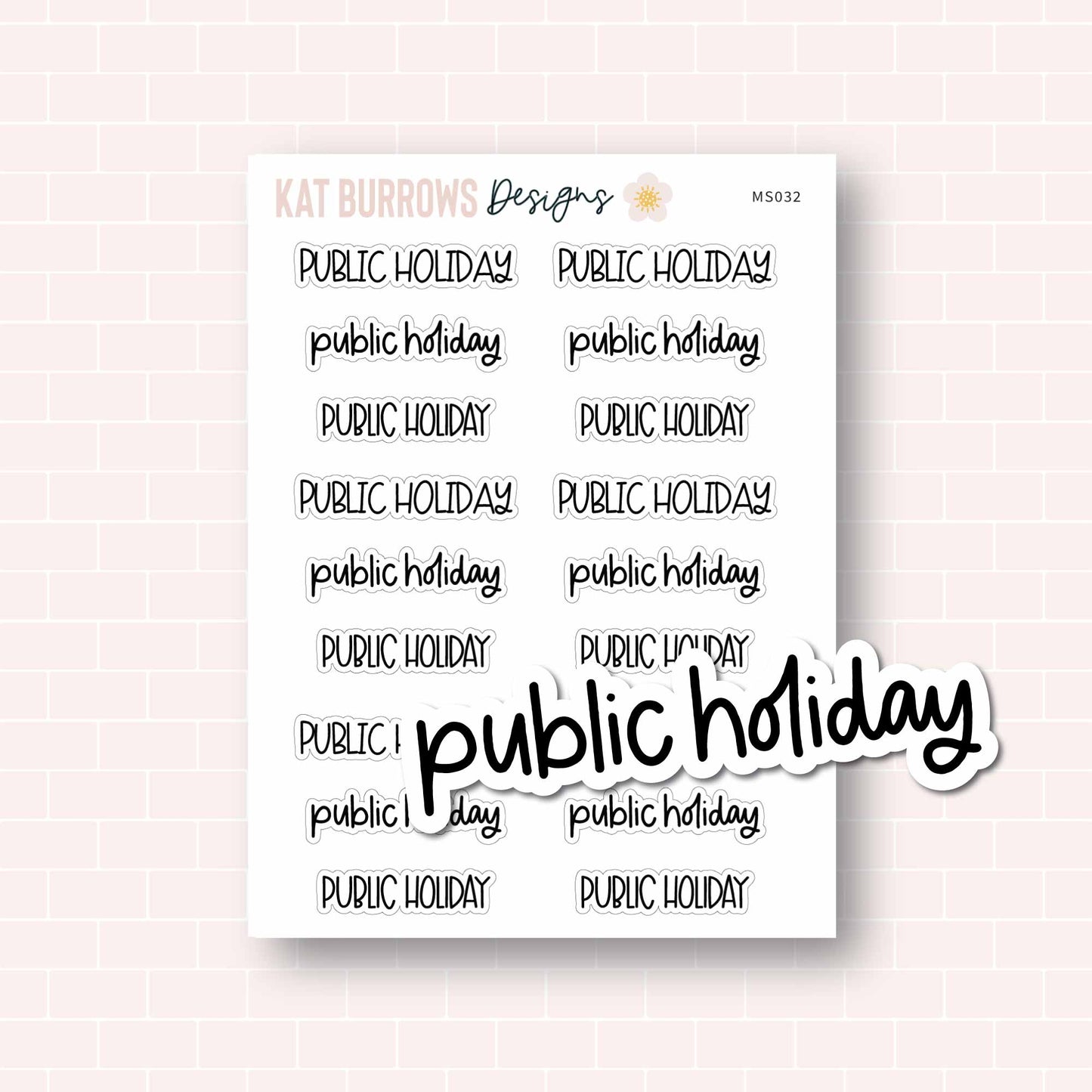 Script: Public Holiday