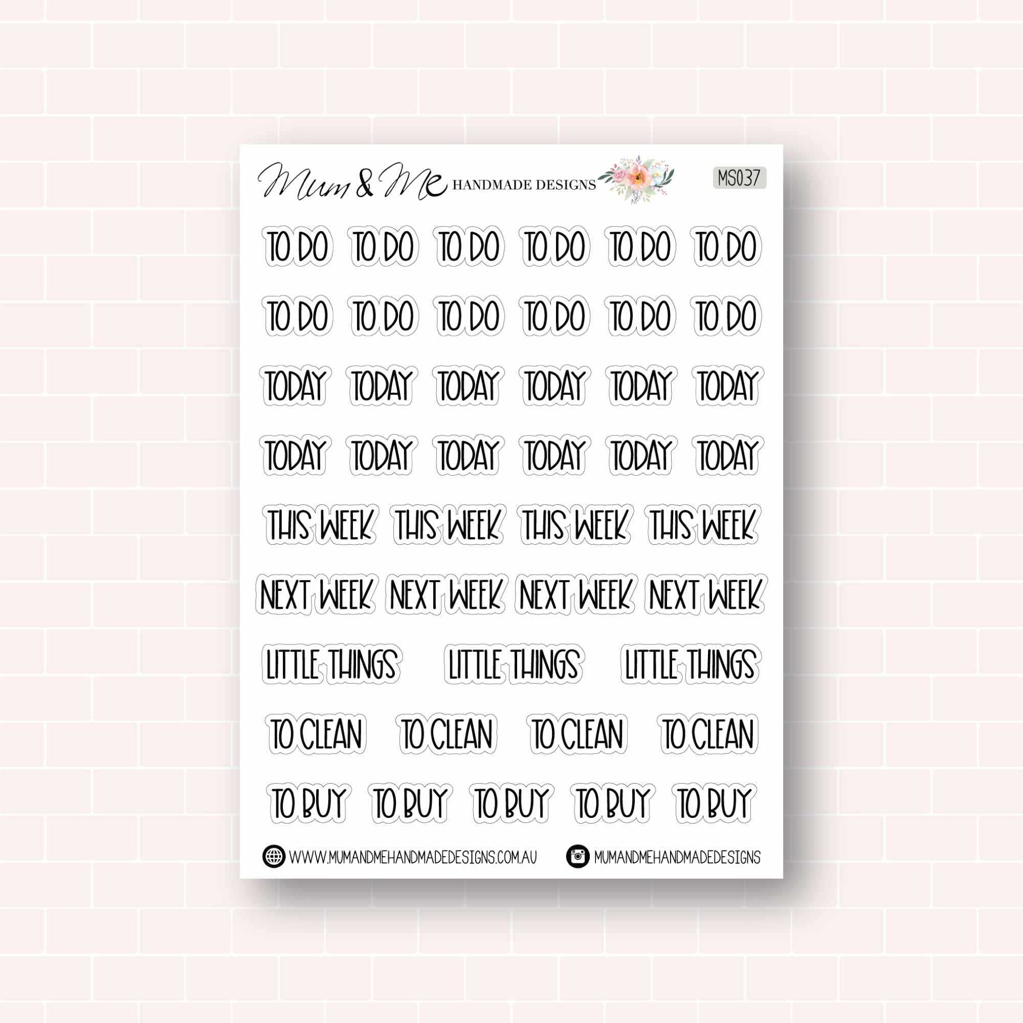 Script: Assorted Little Things