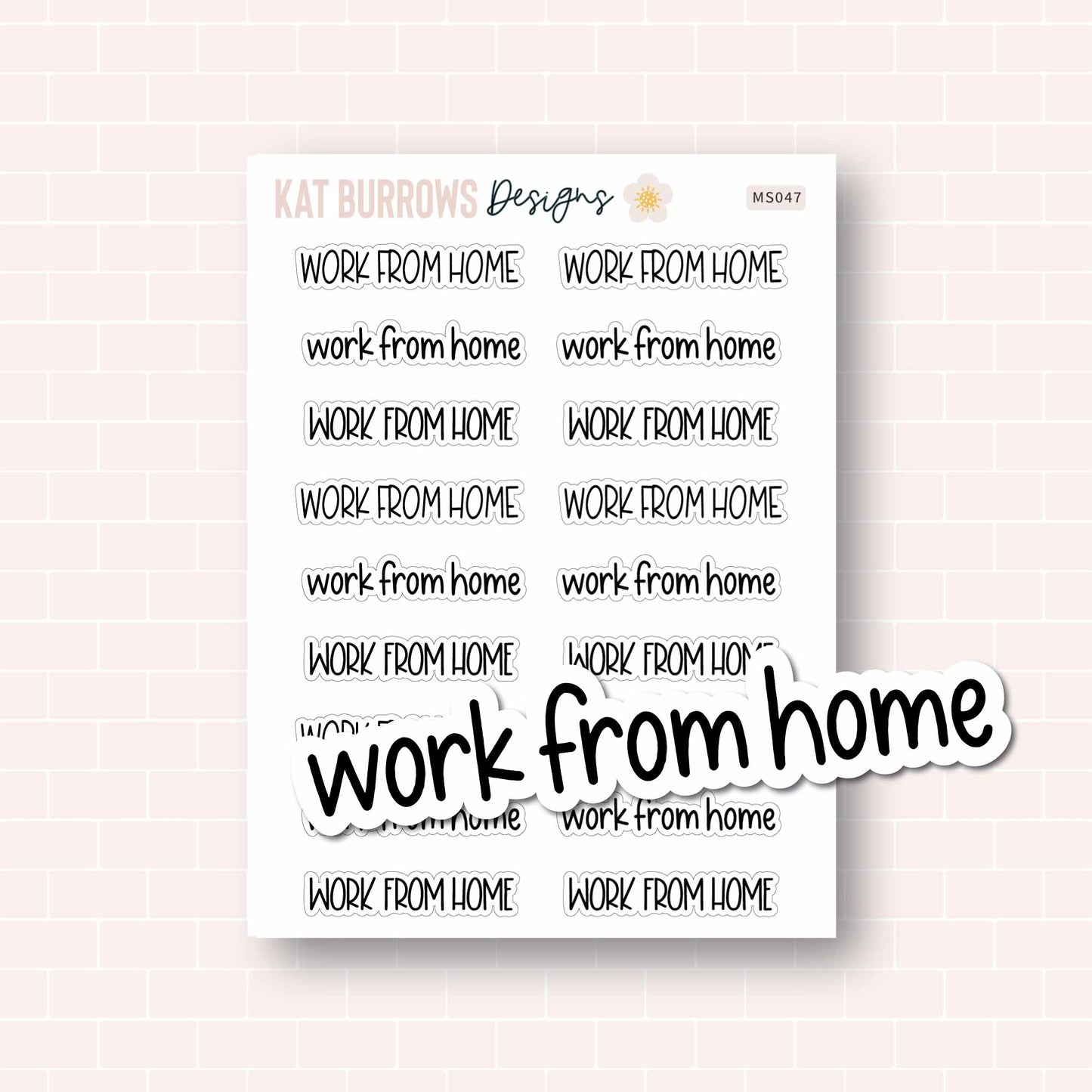 Script: Work from Home