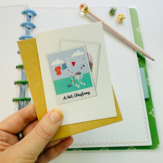 Single (1): MINI Card: Aussie Polaroids