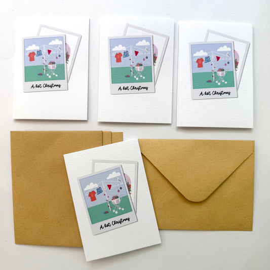 Set of 4: MINI Cards: Aussie Polaroids