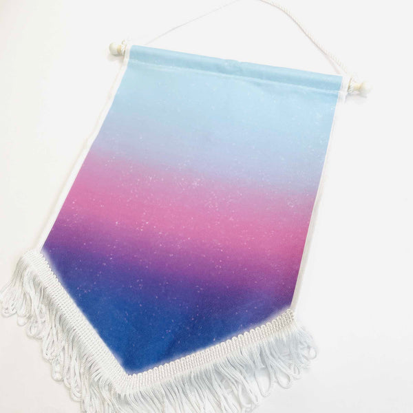Pin Banner: Ombre Pink Sky
