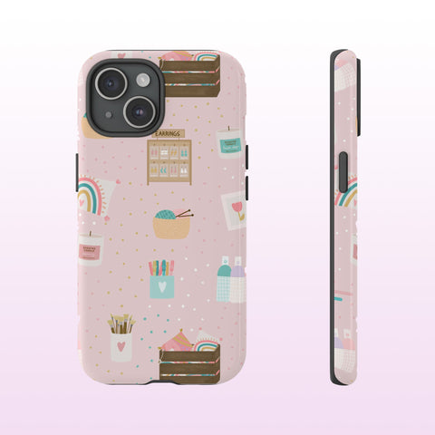 Phone Case: Makers Market Items
