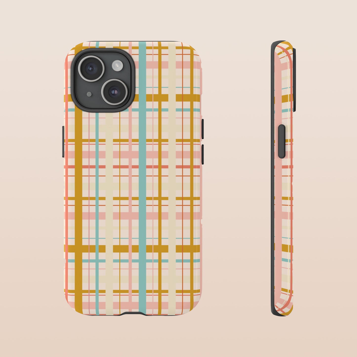 Phone Case: Tea Lover Plaid