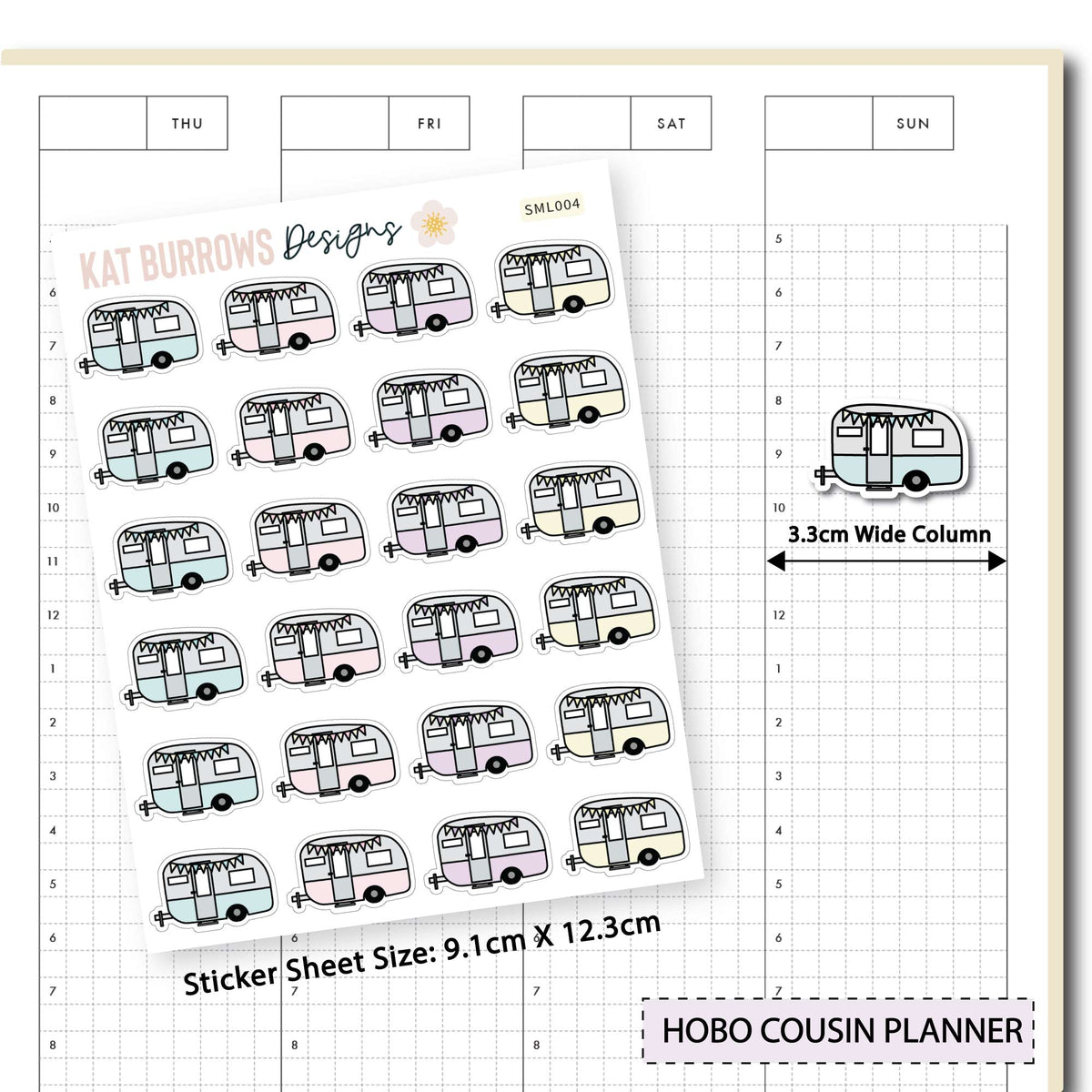 Stickers: Caravan