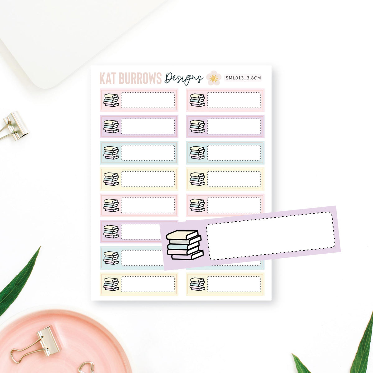 Stickers: Reading Books
