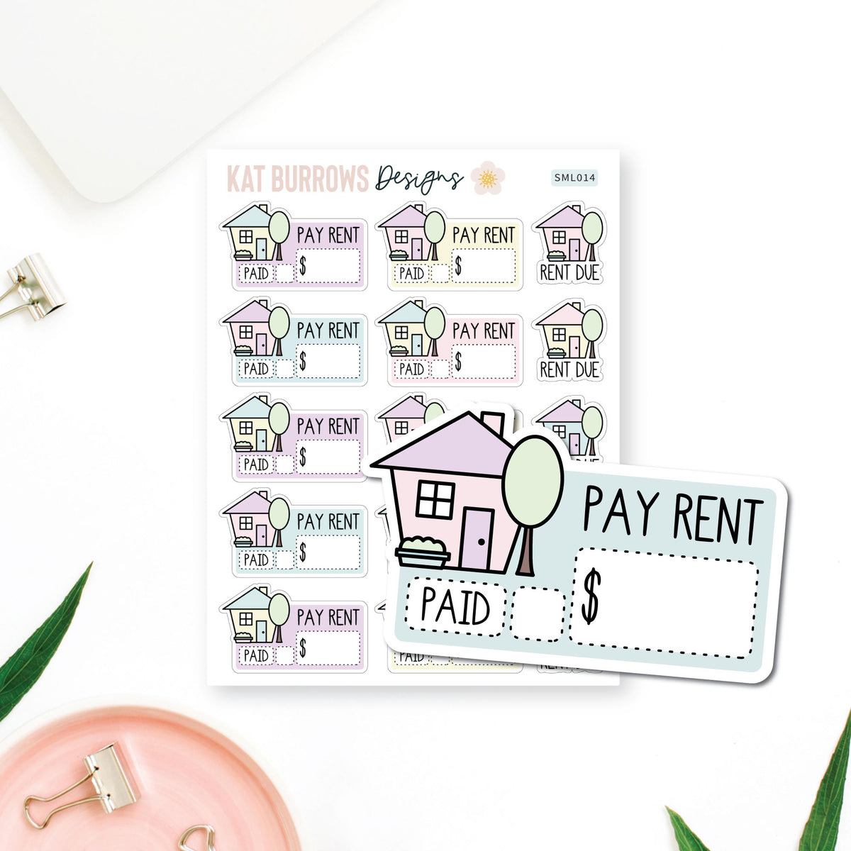 Stickers: Pay Rent