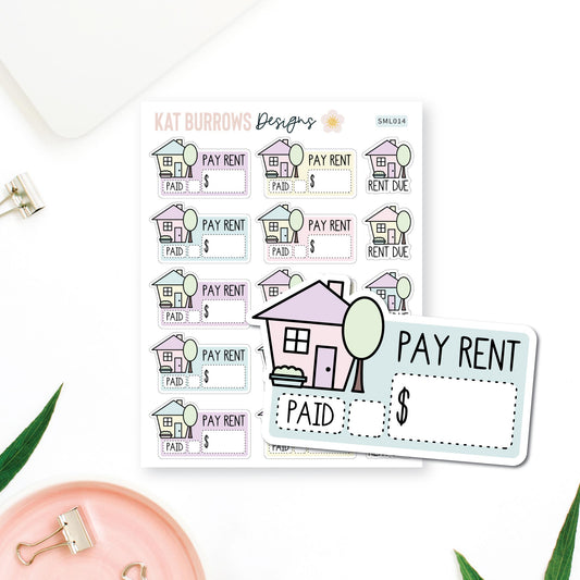 Stickers: Pay Rent