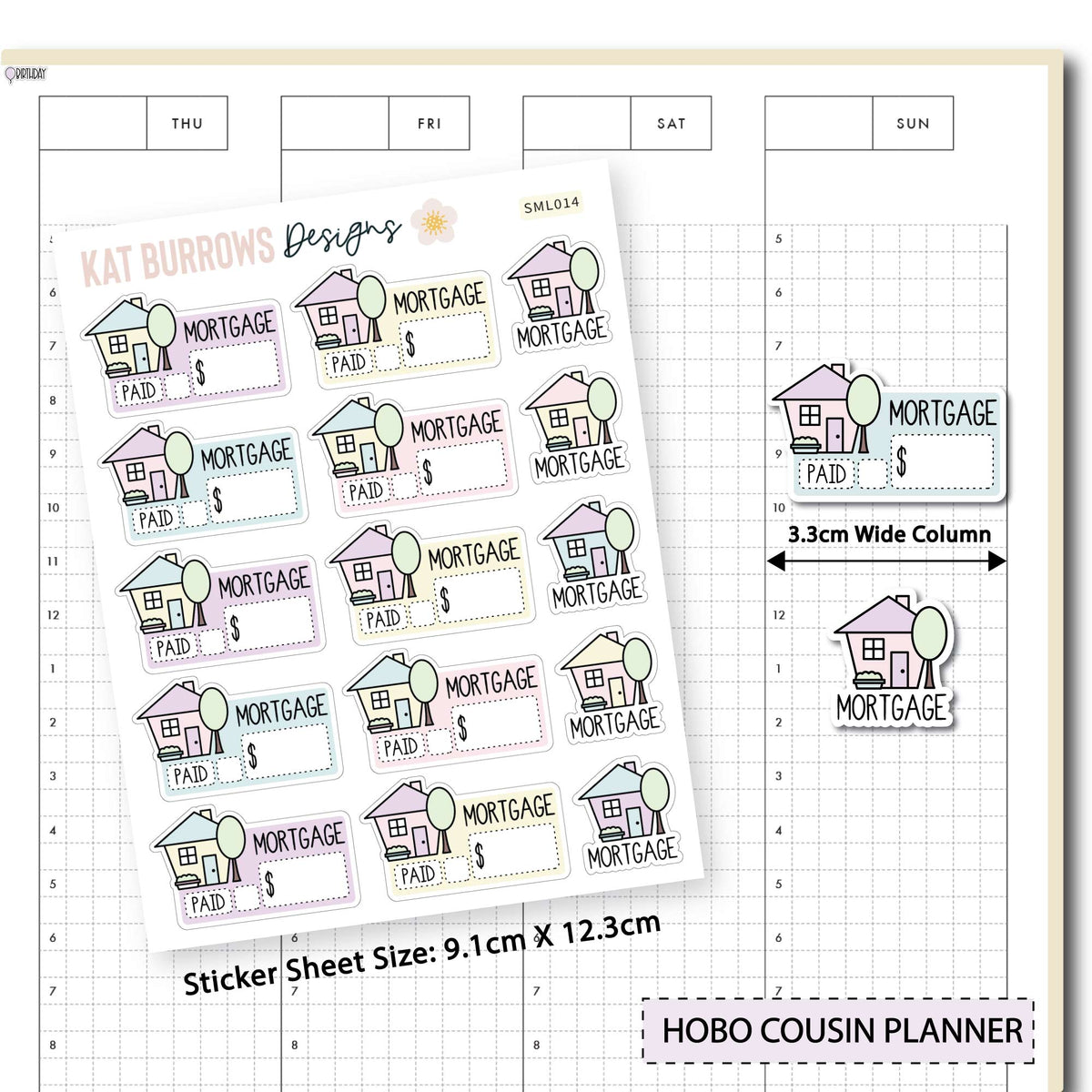 Stickers: Pay Mortgage