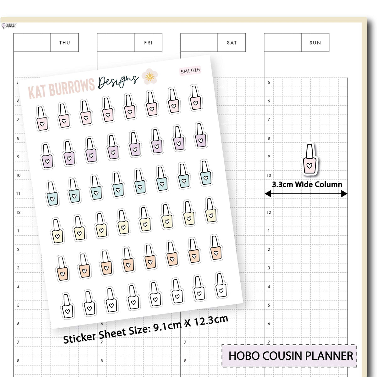 Stickers: Nail Polish