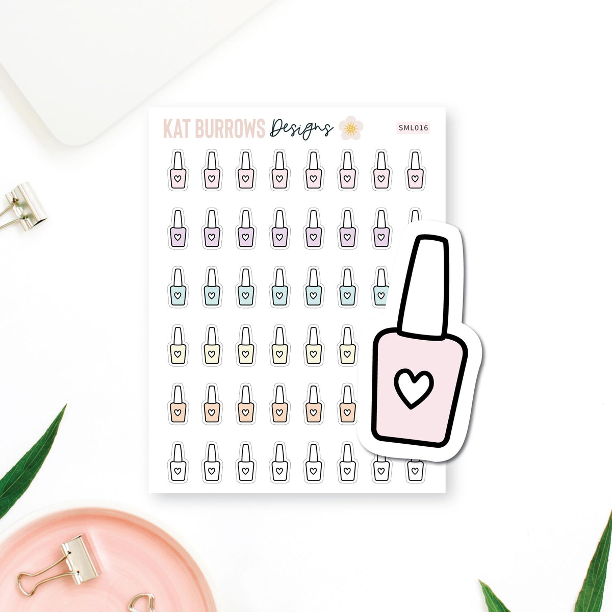 Stickers: Nail Polish
