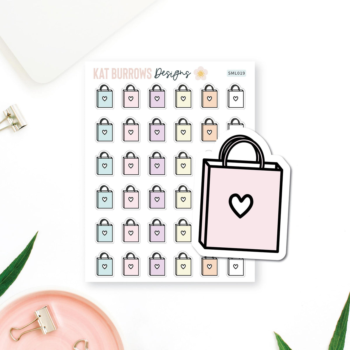 Stickers: Shopping Bags