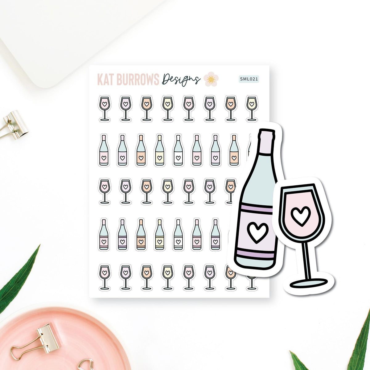 Stickers: Wine