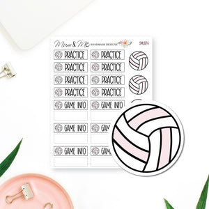 Stickers: Netball