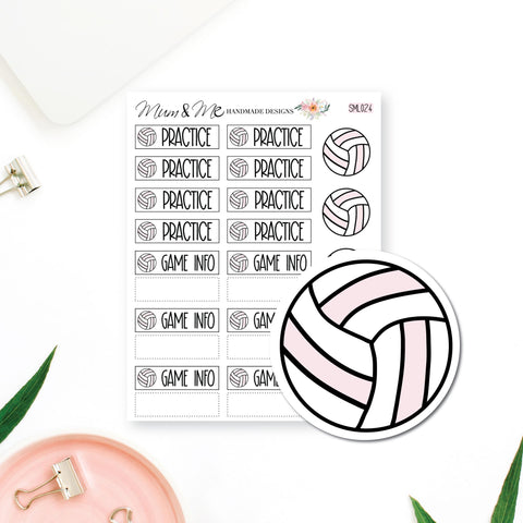 Stickers: Netball