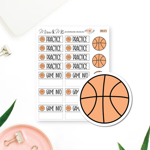 Stickers: Basketball
