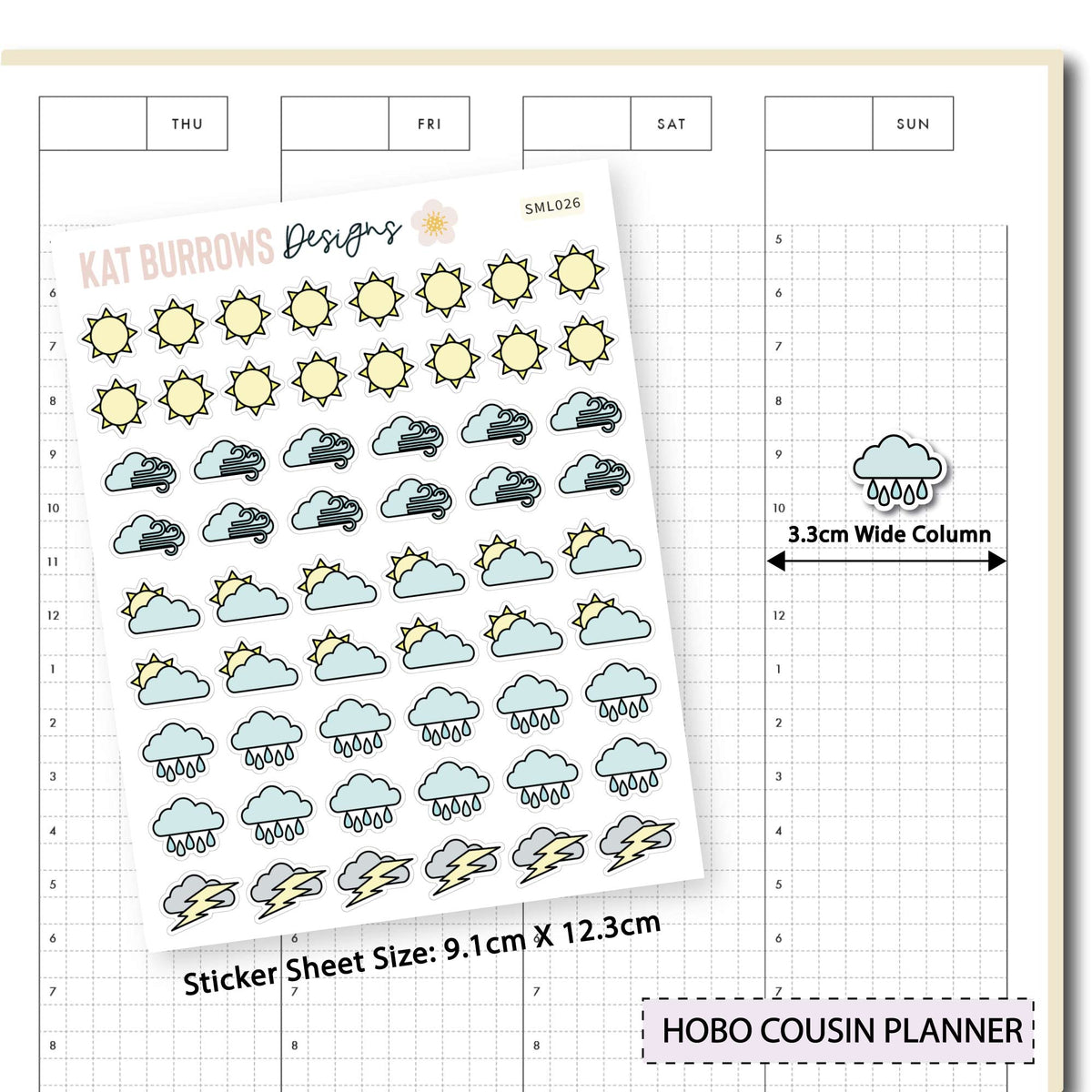 Stickers: Weather