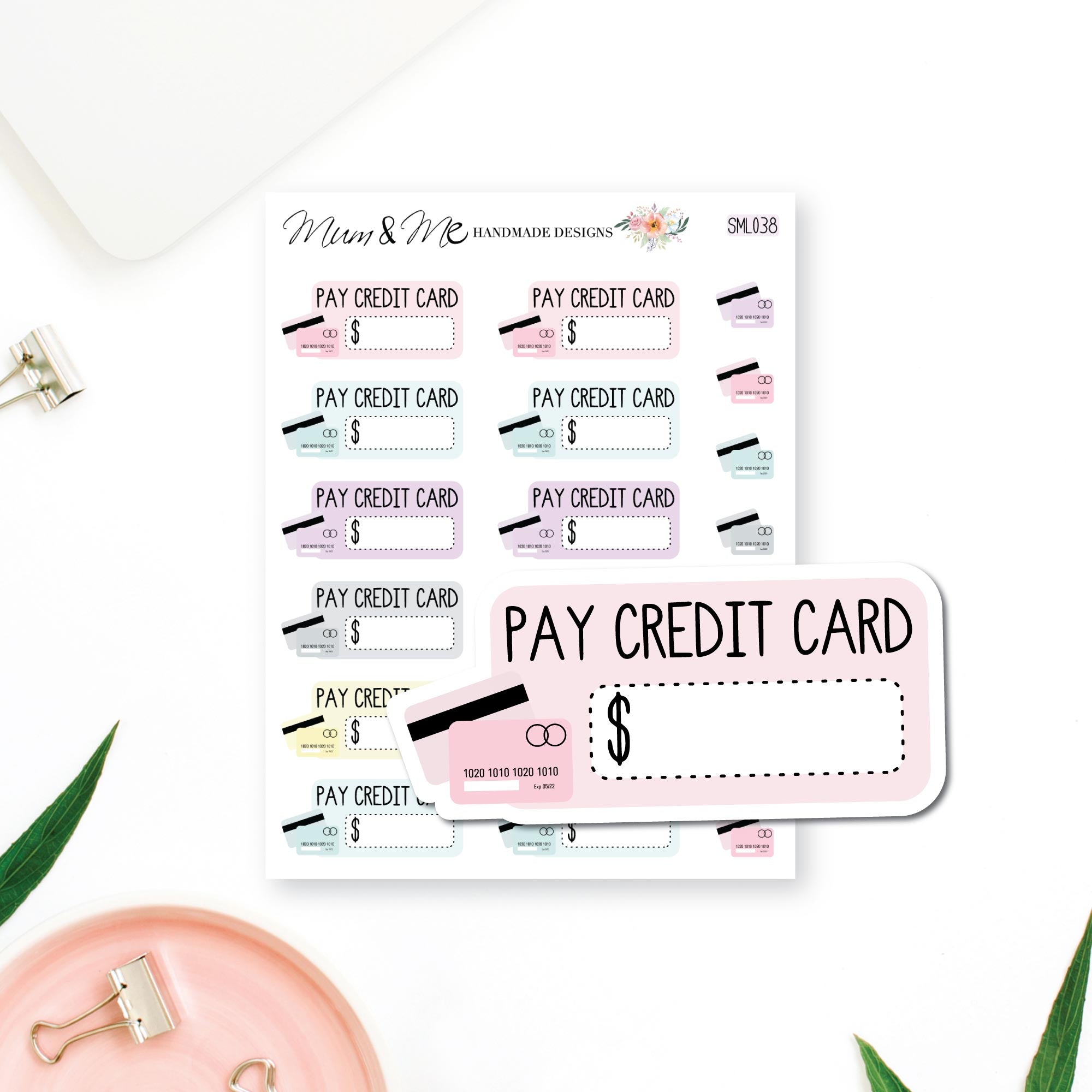 Stickers: Credit Card