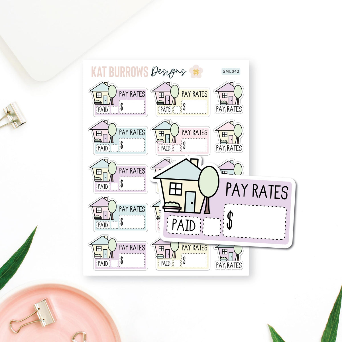 Stickers: Pay Rates