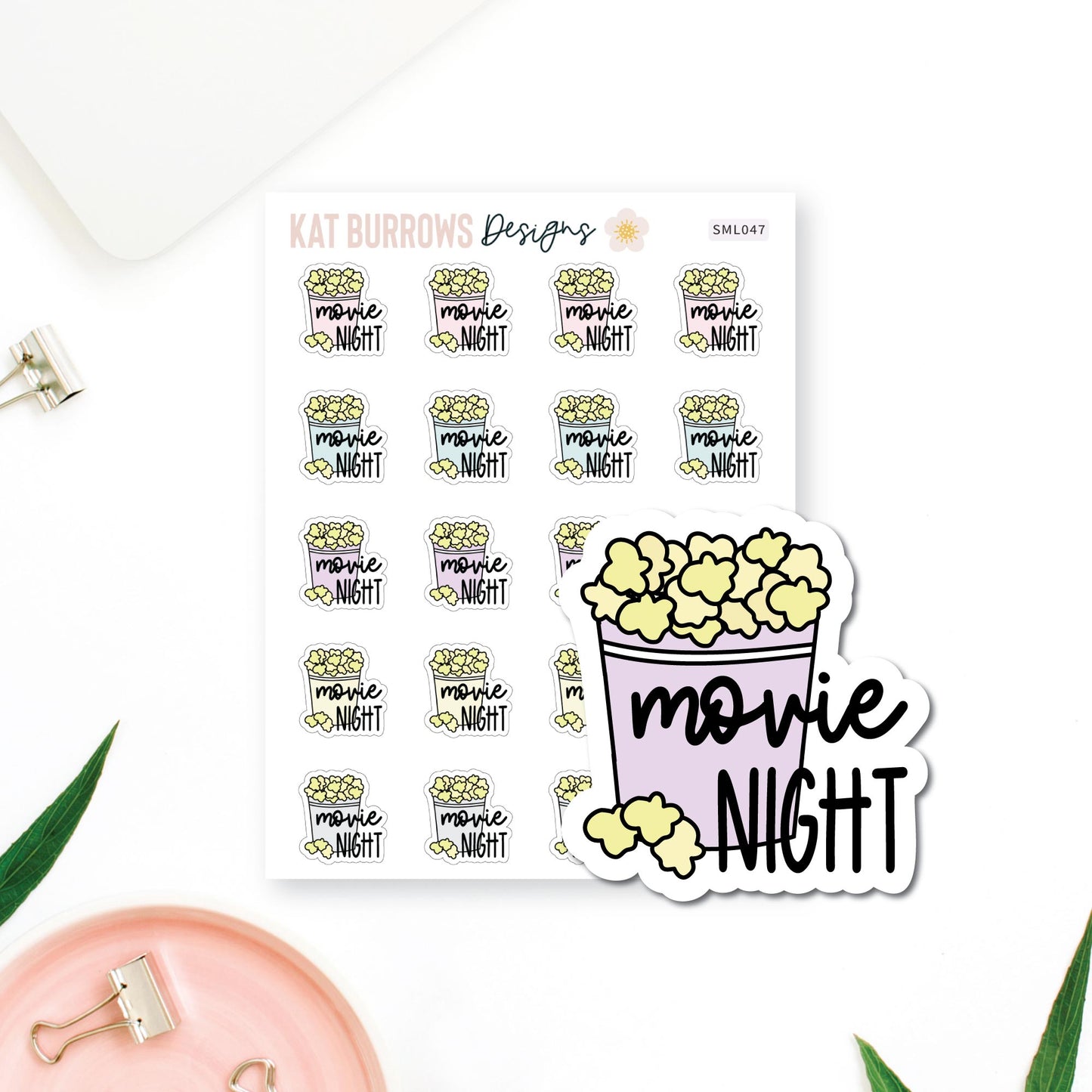 Stickers: Movie Night