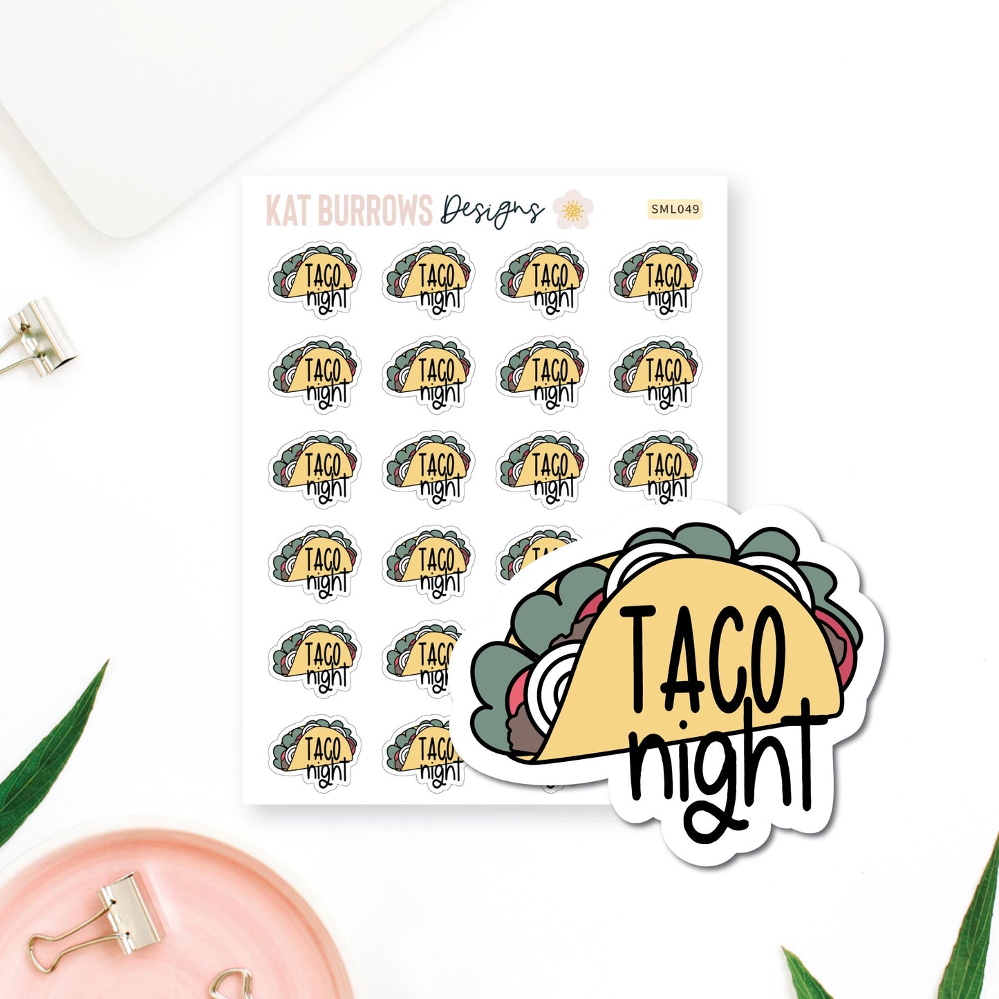 Stickers: Taco Night