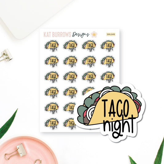 Stickers: Taco Night