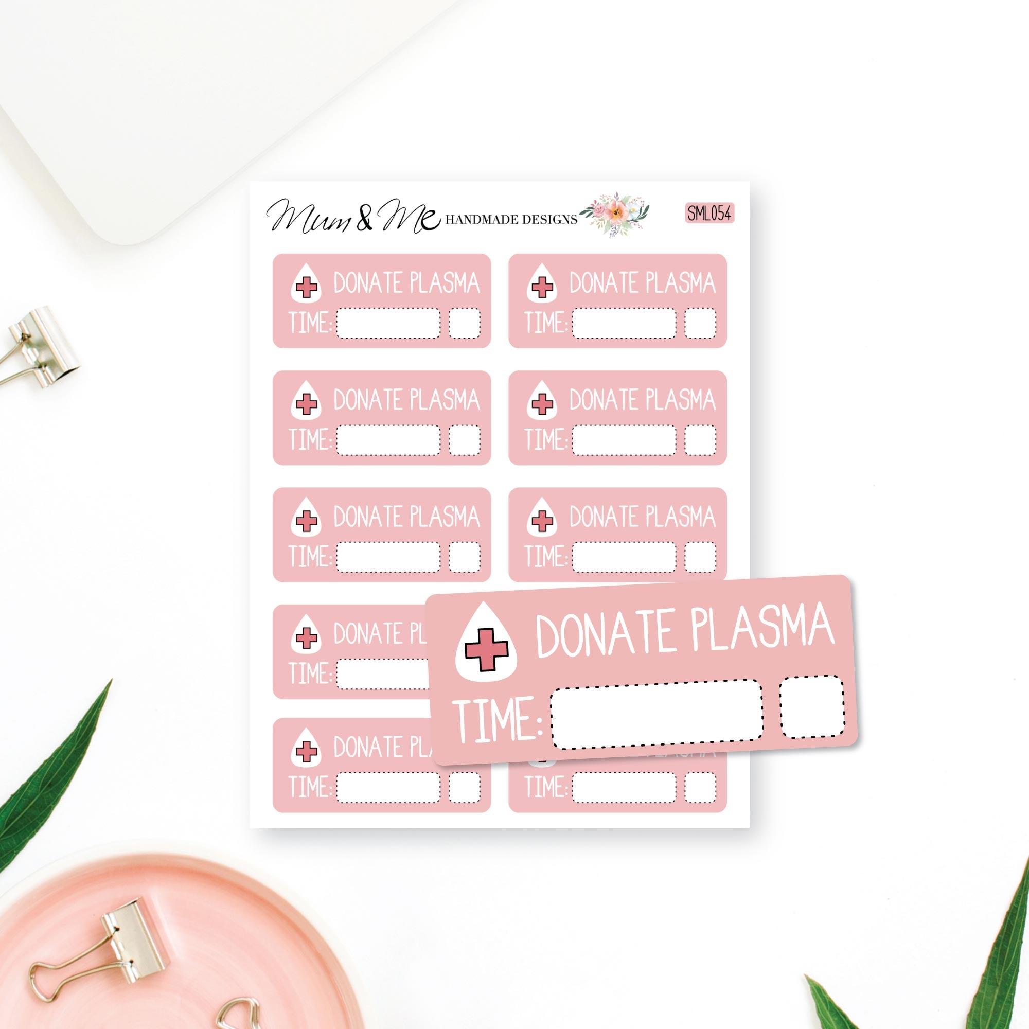 Stickers: Donate Plasma