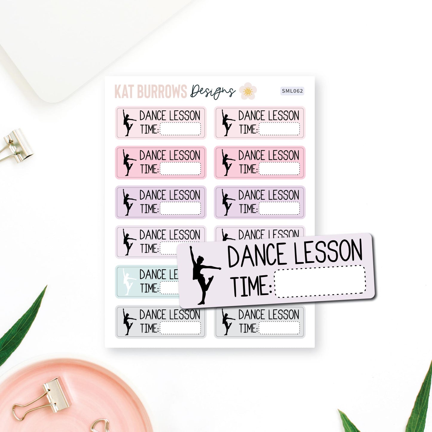 Stickers: Dance Lessons