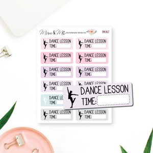 Stickers: Dance Lessons