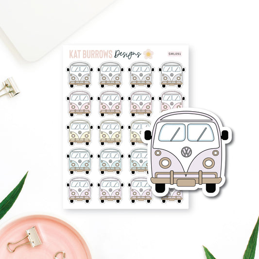 Stickers: Kombi Van