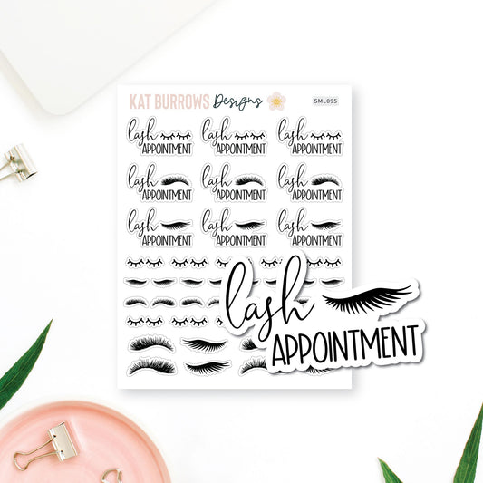 Stickers: Lash Appointment
