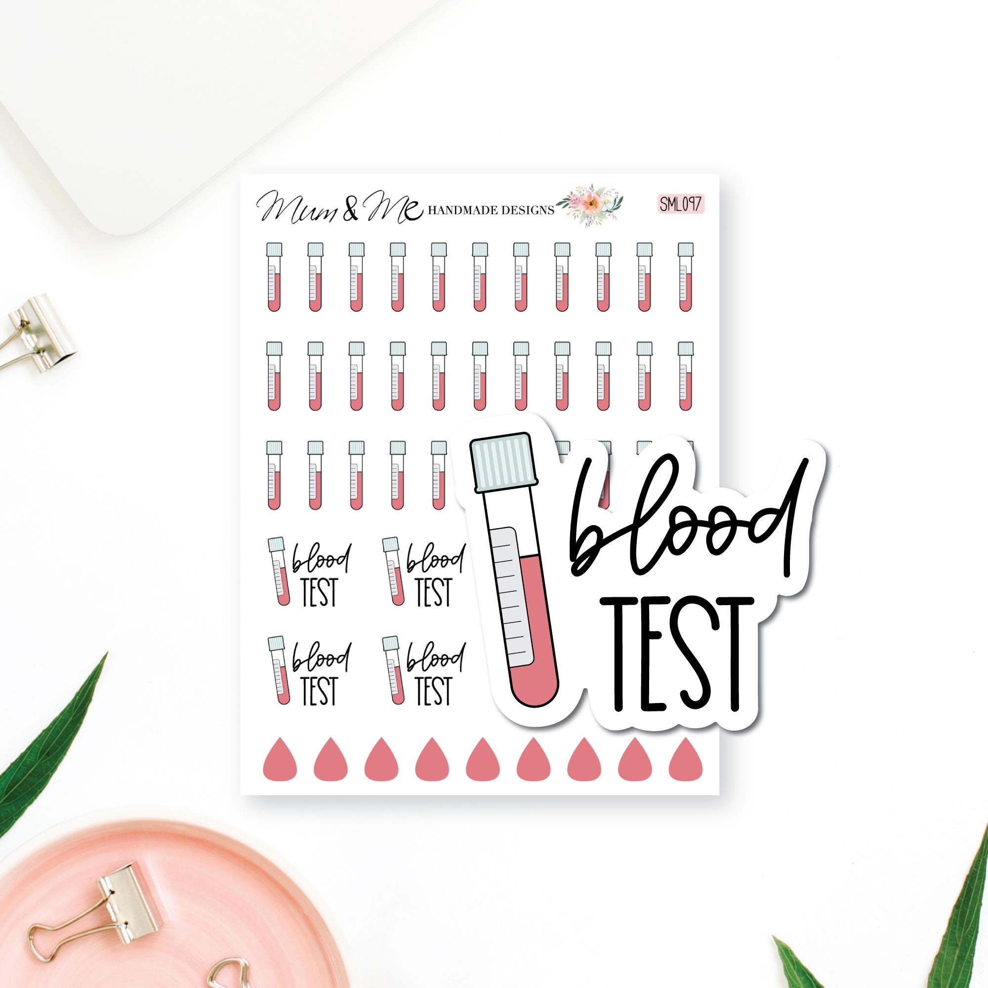 Stickers: Blood Tests