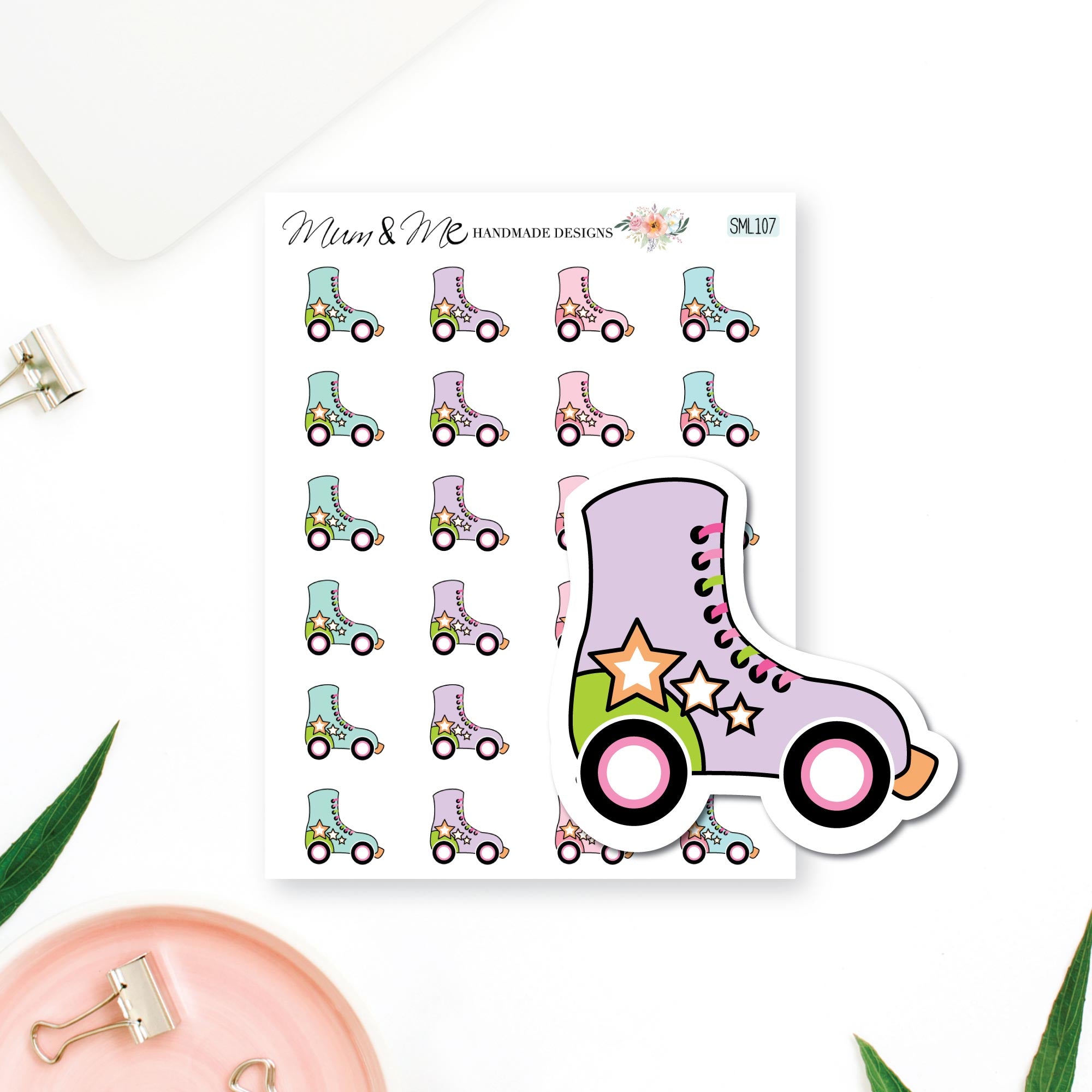 Stickers: Roller Skates