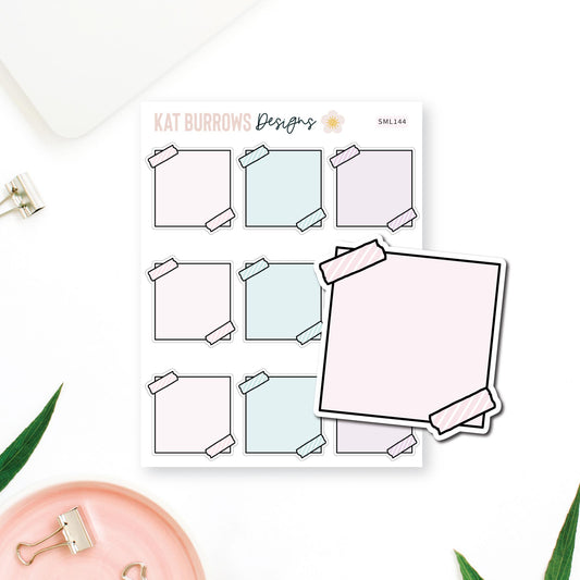 Stickers: Washi Notes