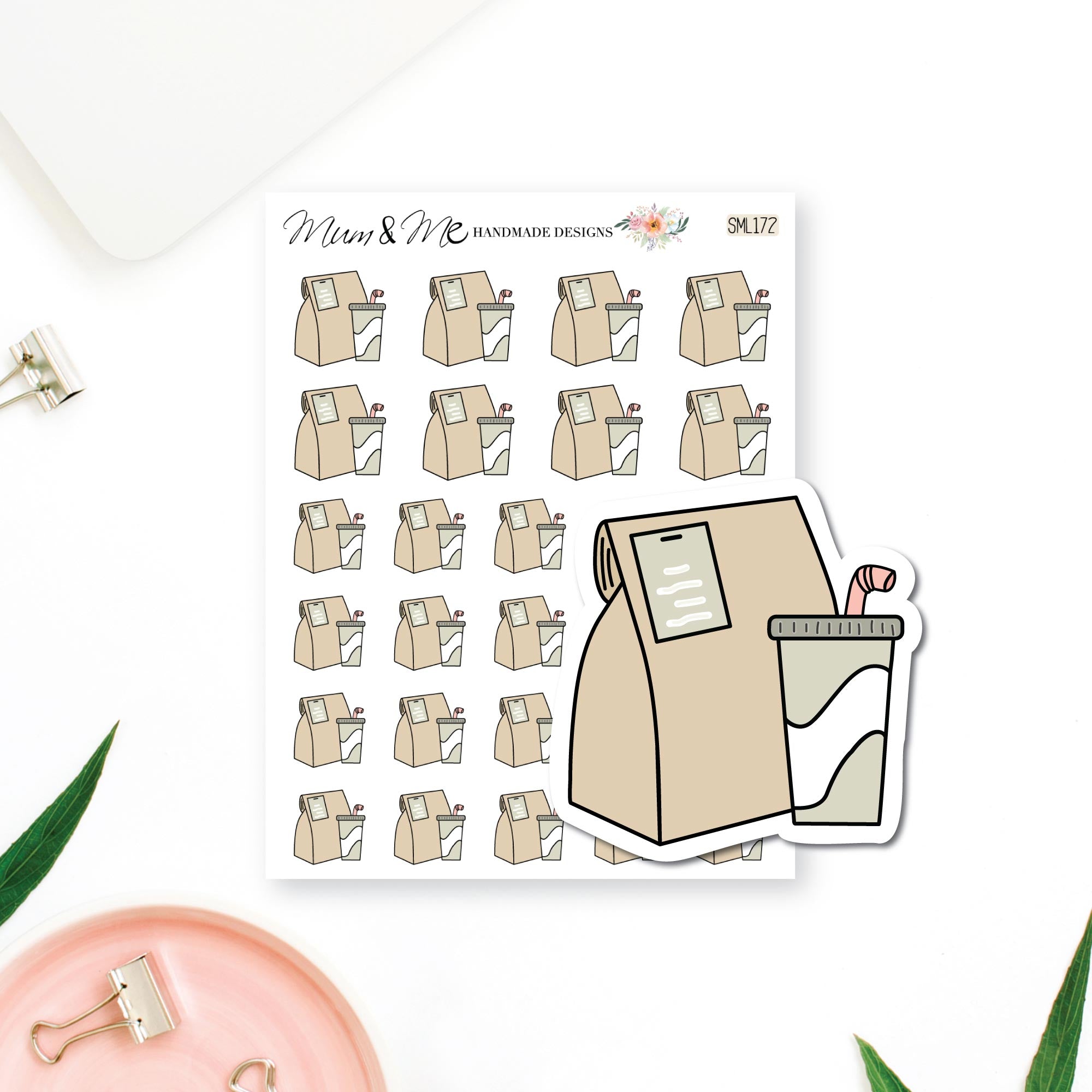 Stickers: Fast Food Delivery