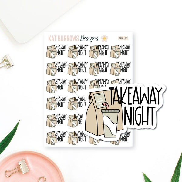 Stickers: Takeaway Night