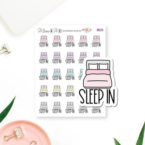 Stickers:  Sleep In 2