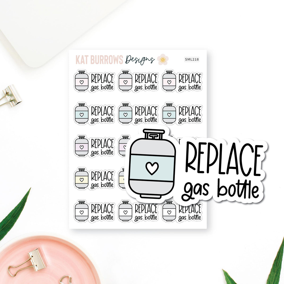 Stickers: Gas Bottle