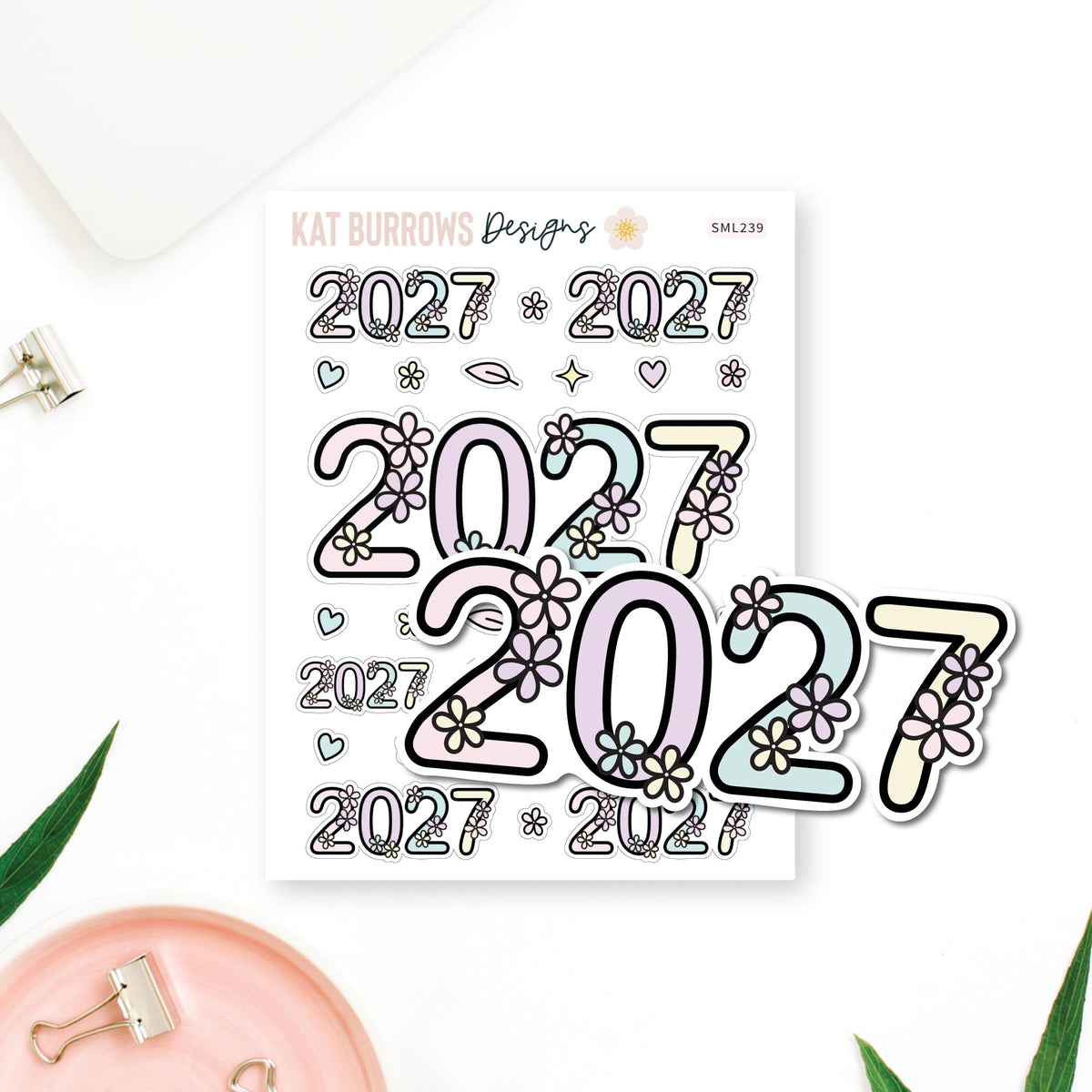 Stickers: Florals