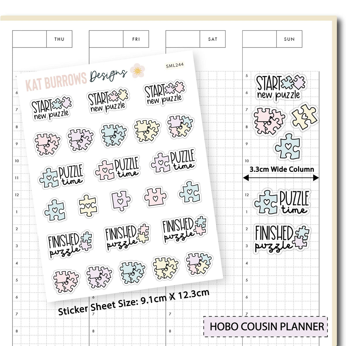 Stickers: Puzzle Pieces