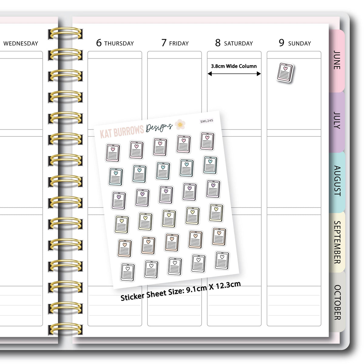 Stickers: Kindle planner sticker sheet image 2
